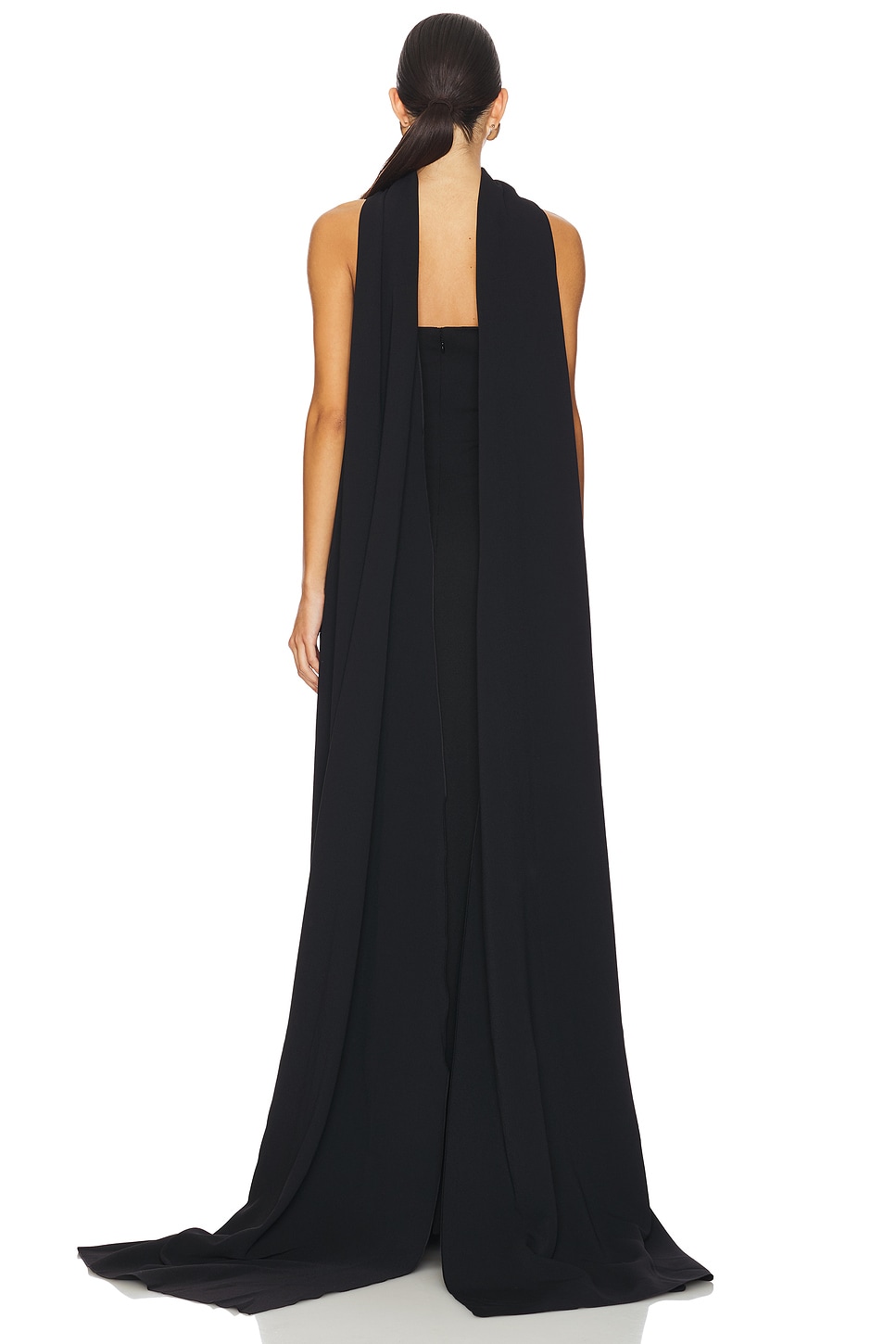 SOLACE London Ainhoa Maxi Dress in Black | REVOLVE