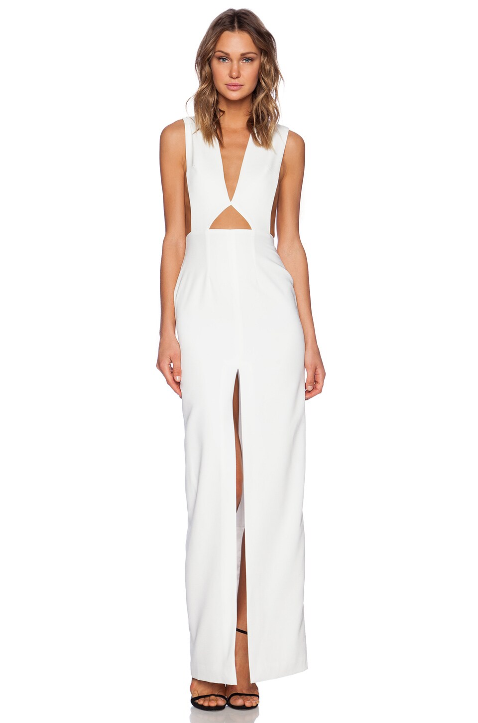 solace london white dress