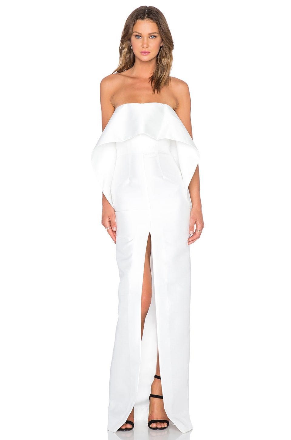 solace london white gown