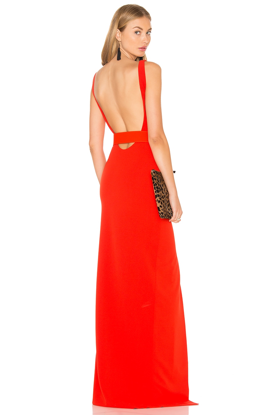 solace london red gown