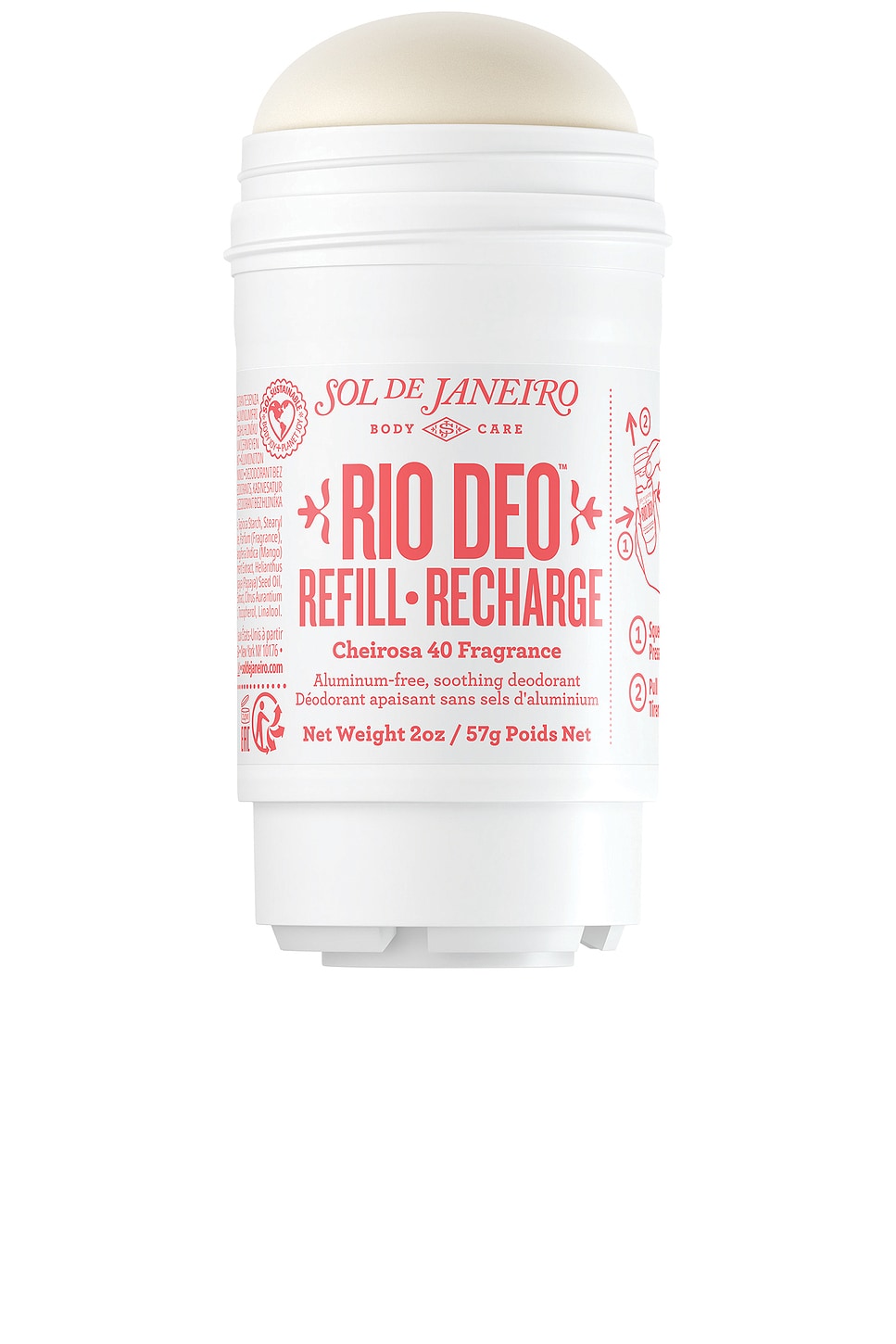 Rio Deo Aluminum-free Deodorant Cheirosa 40 Refill - thumbnail 2