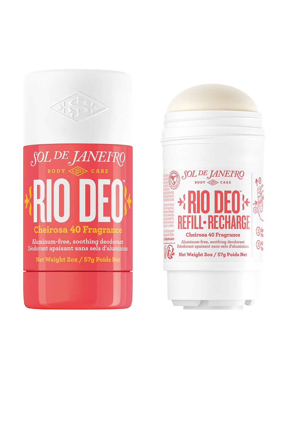 Rio Deo Aluminum-free Deodorant Cheirosa 40 Refill - thumbnail 3