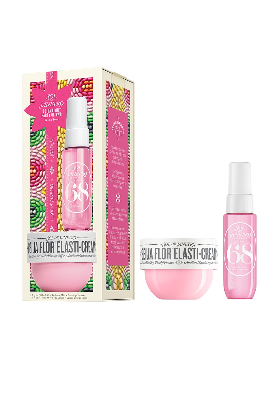 LOT BRUME CORPS & HYDRATANT CORPS BEIJA FLOR PARTY OF TWO