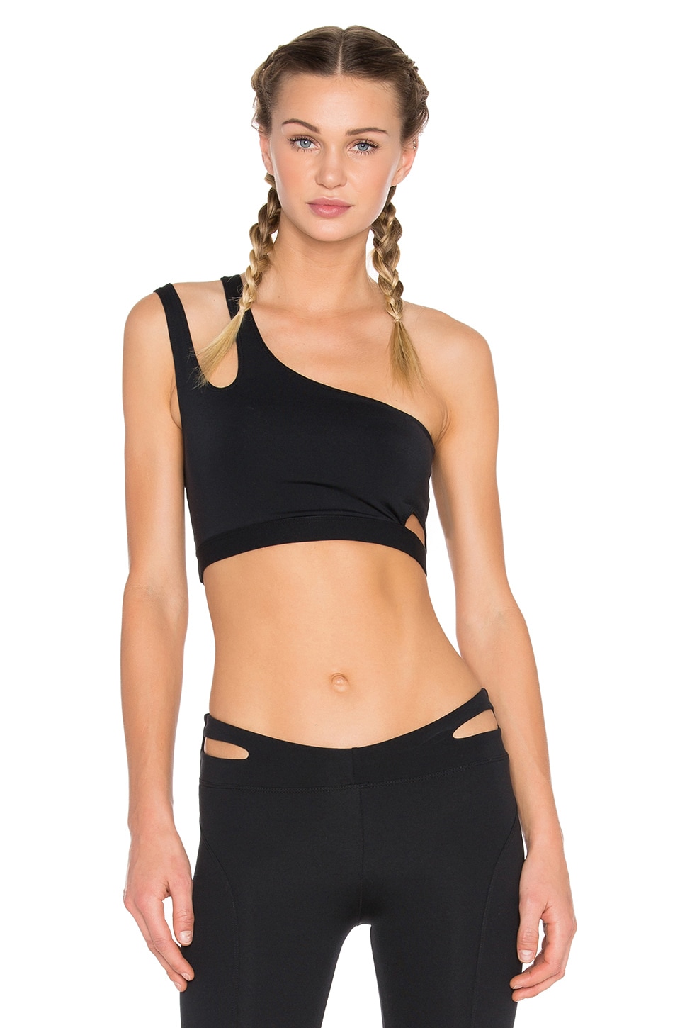 asymmetrical sports bra