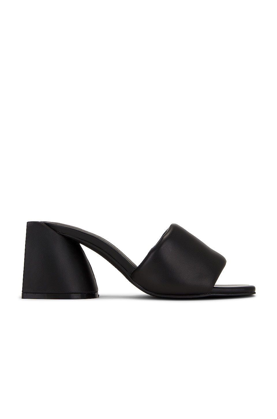 BLACK HEELED MULES