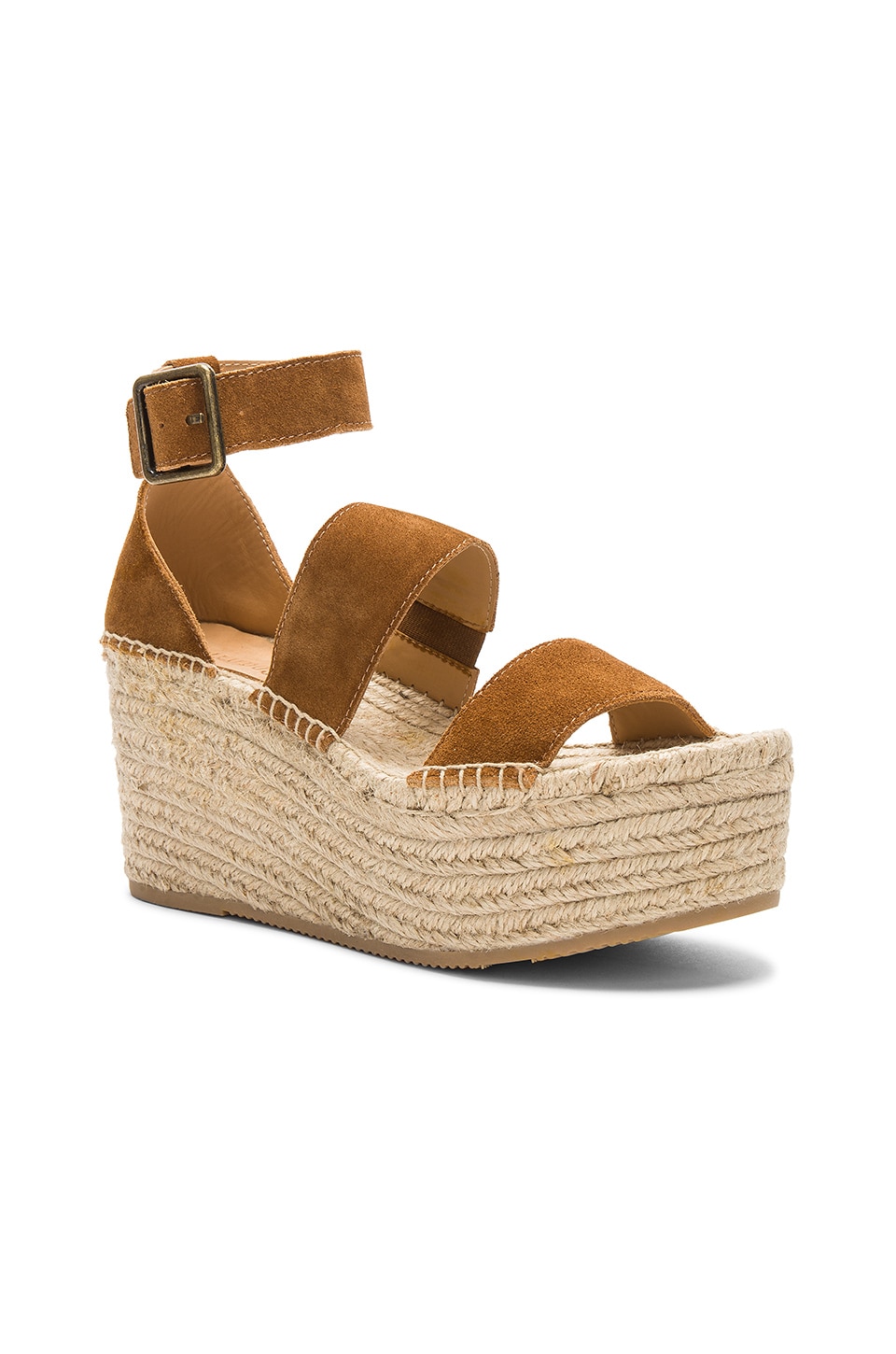 Soludos Palma Platform Sandal in Walnut | REVOLVE