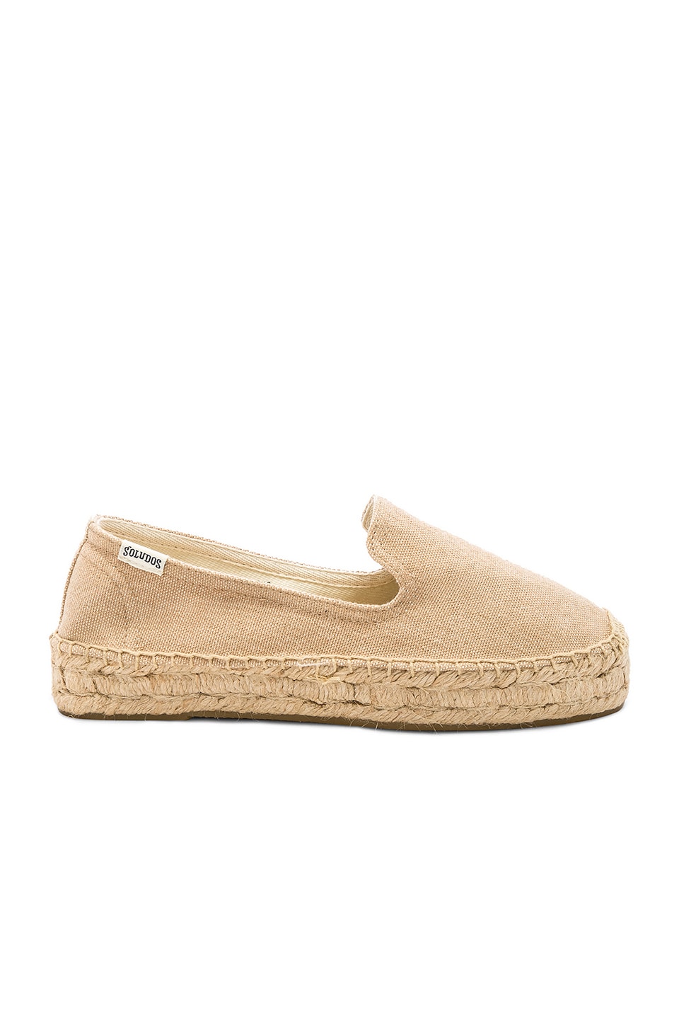 soludos canvas platform smoking slipper