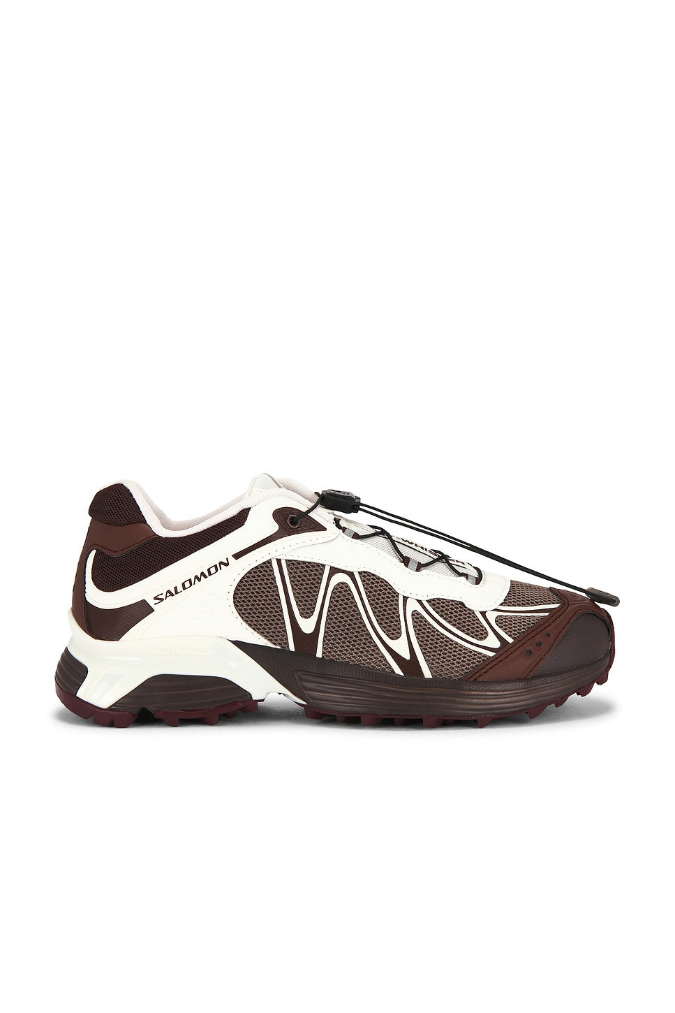 Salomon XT-Whisper Sneaker in Walnut, Bitter Chocolate & Vanilla Ice from Revolve.com