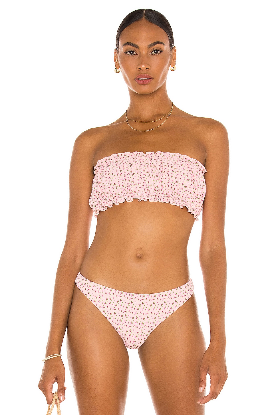 Blossom bandeau bikini top Clearance