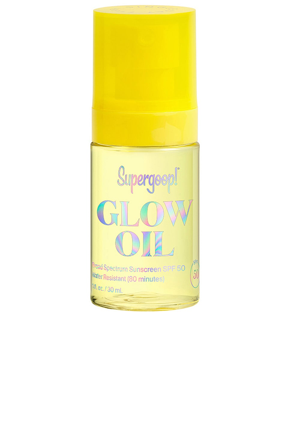 Shop Supergoop Glow Oil Spf 50 1 oz In N,a