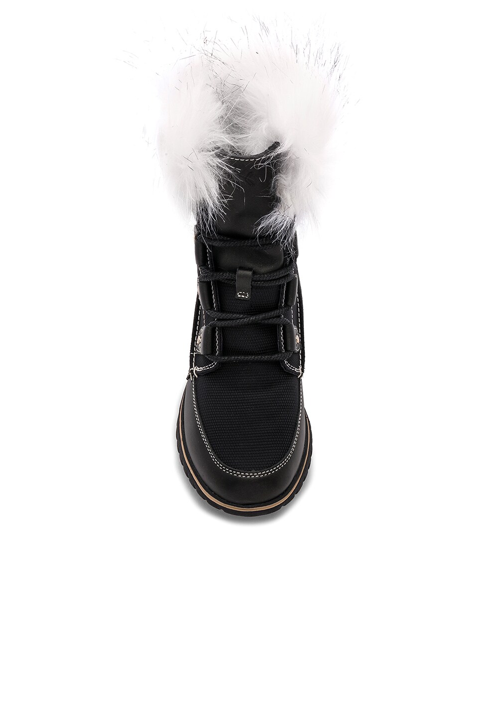 Sorel Cozy Joan X Celebration Faux Fur Boot in Black REVOLVE