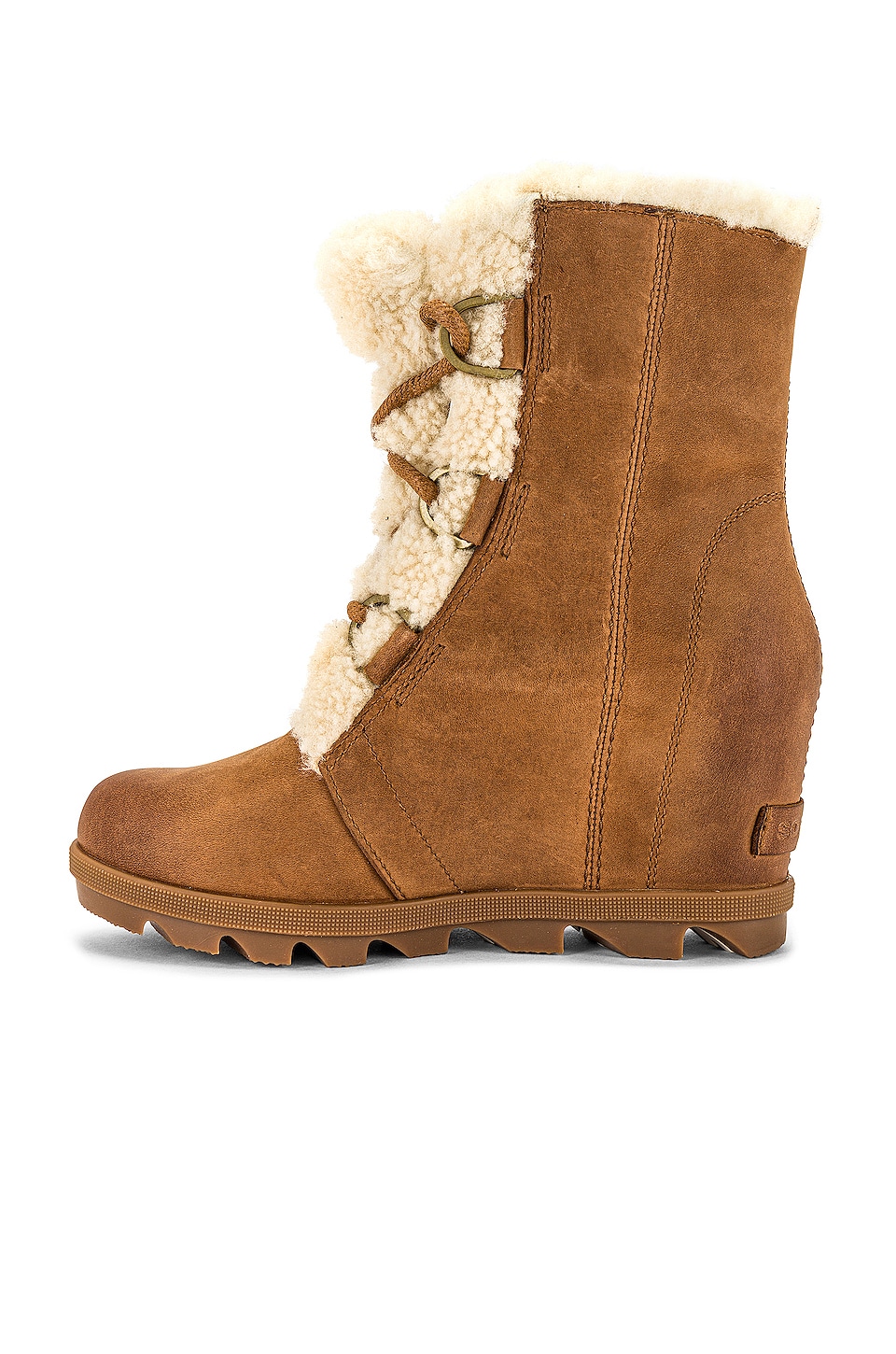 sorel joan of arctic wedge studded