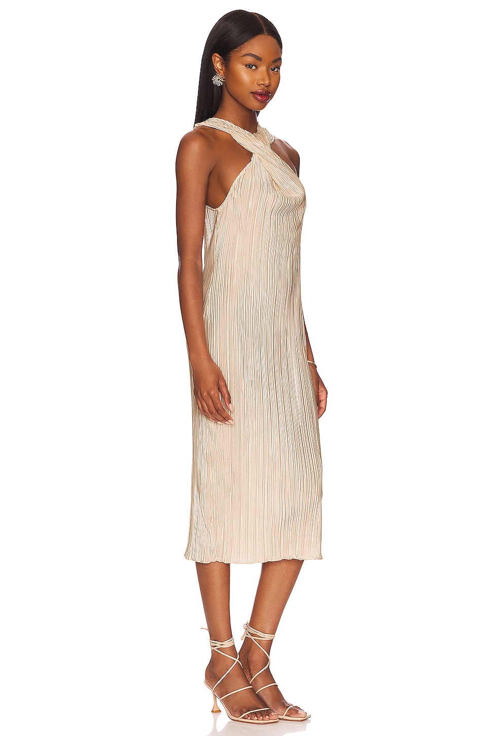Song of Style Nalani Midi Dress in Ivory