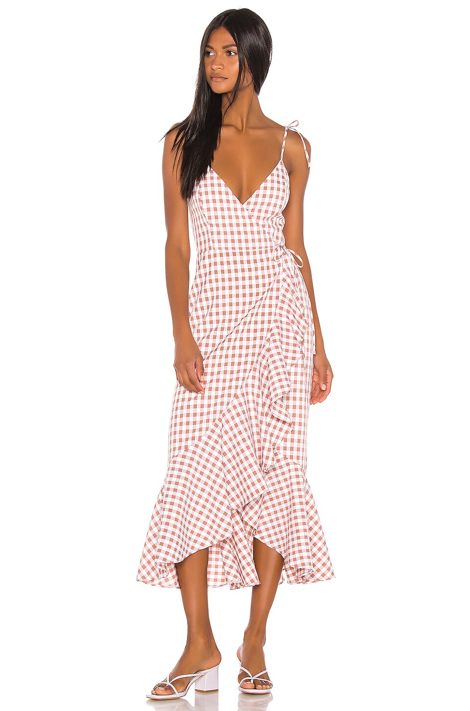 revolve gingham dress