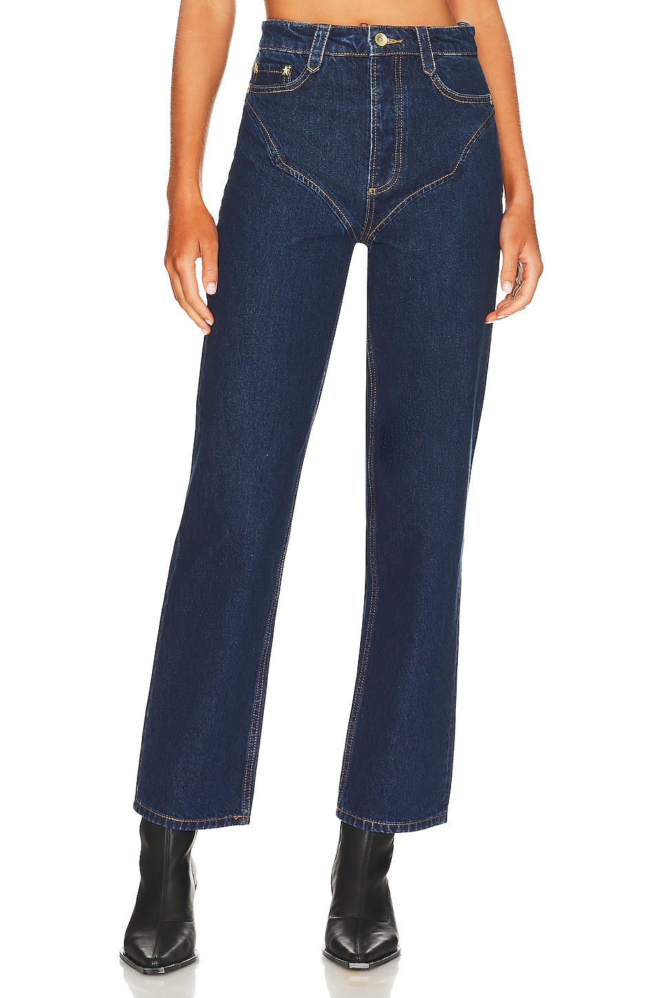 725™ High Rise Bootcut Jeans - Blue | Levi's® GE