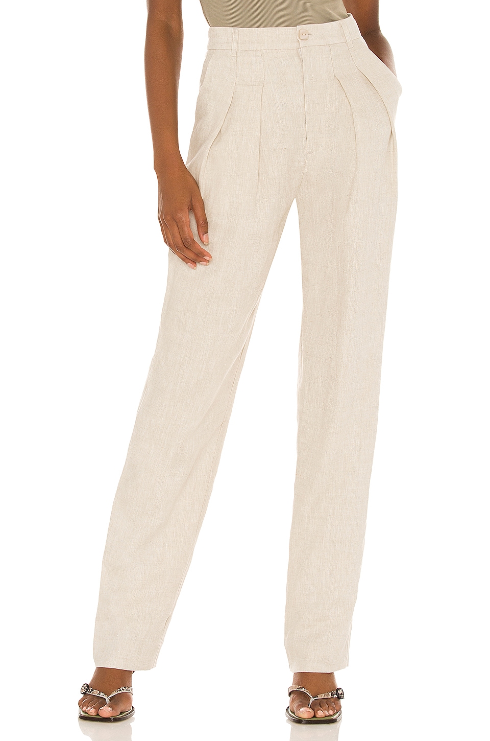 Song of Style Coraline Pant in Beige