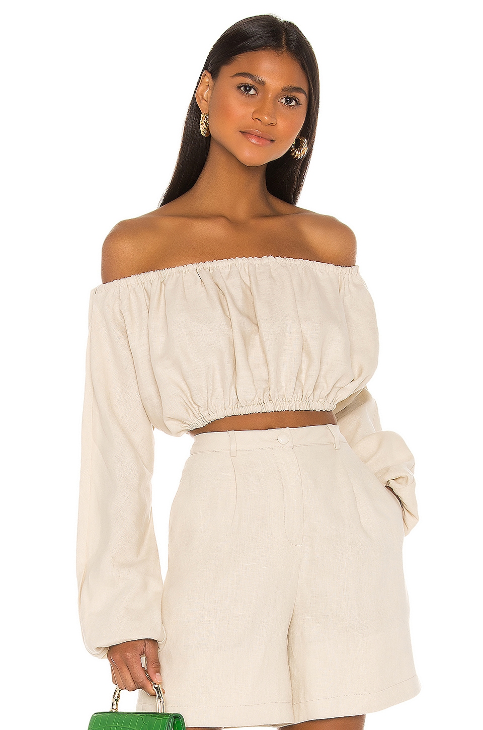 Song of Style Anna Top in Sandstone Beige