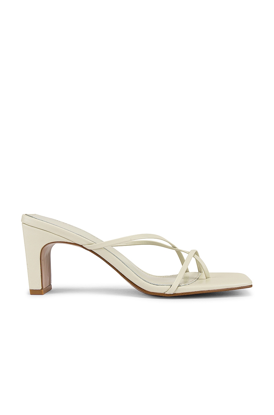 Song of Style Euro Heel in White | REVOLVE