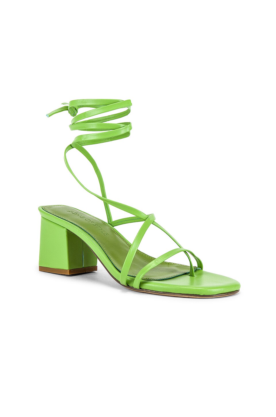mango green heels
