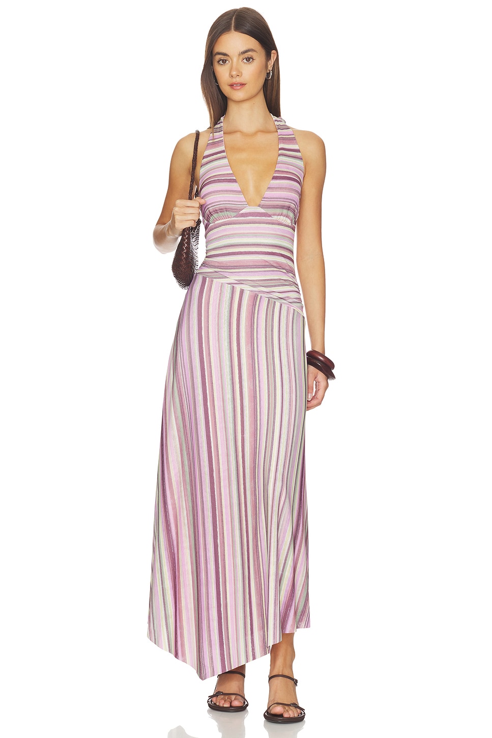 sarina midi dress Plus Size Short Sleeve Mesh Off Shoulder, Sarina Midi Dress in Blush, Size 1X,