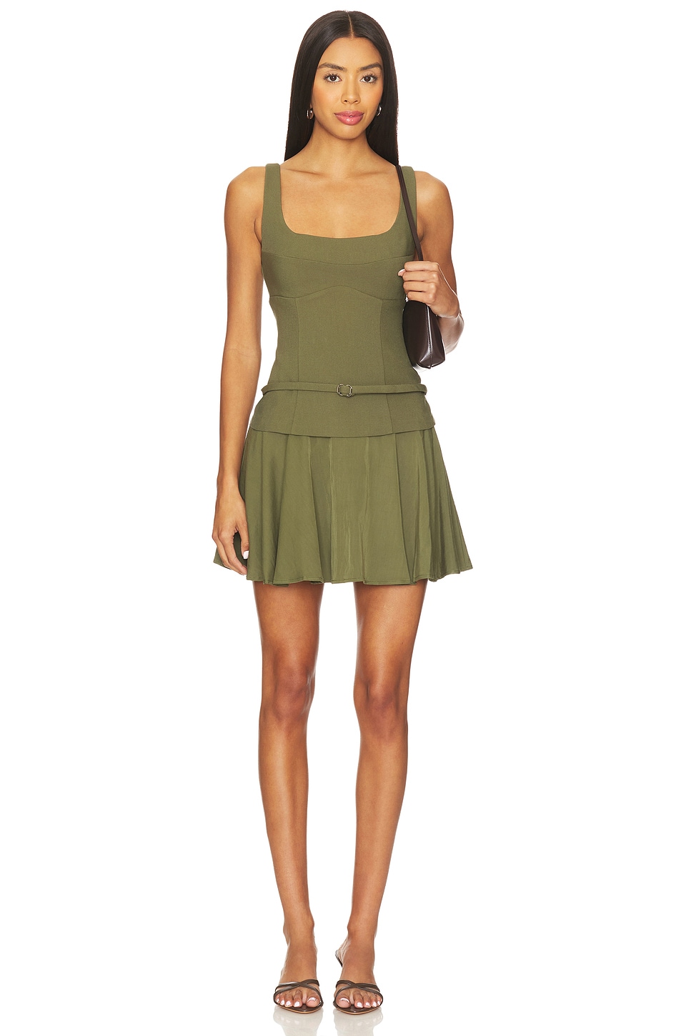 SOVERE Demi Mini Dress in Olive | REVOLVE