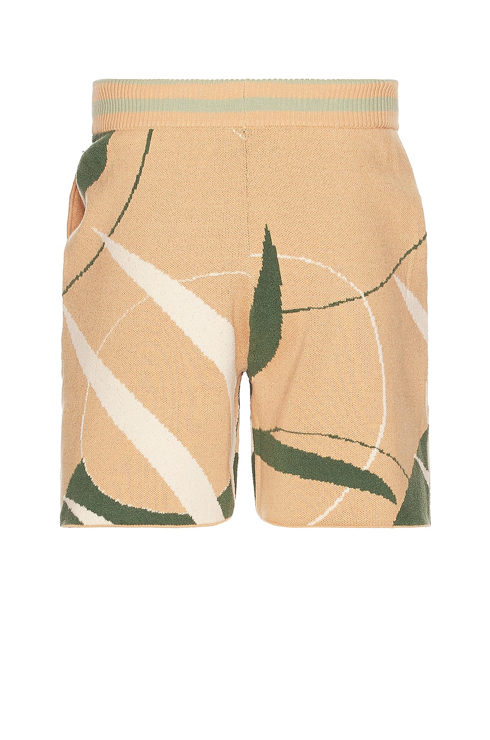 SER.O.YA Zeppelin Short in Beige Art