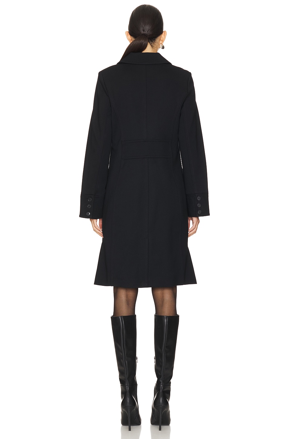 SPANX Angled Coat in Classic Black | REVOLVE