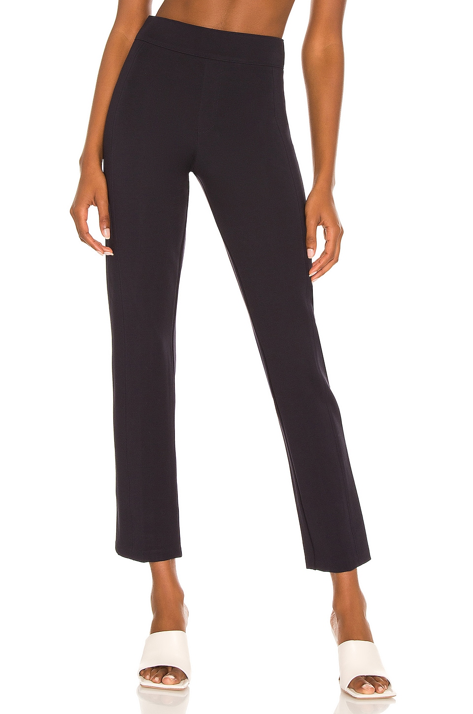 Women's The Perfect Pant Slim Straight Pants Spanx Classic Navy Sz Small  20254R