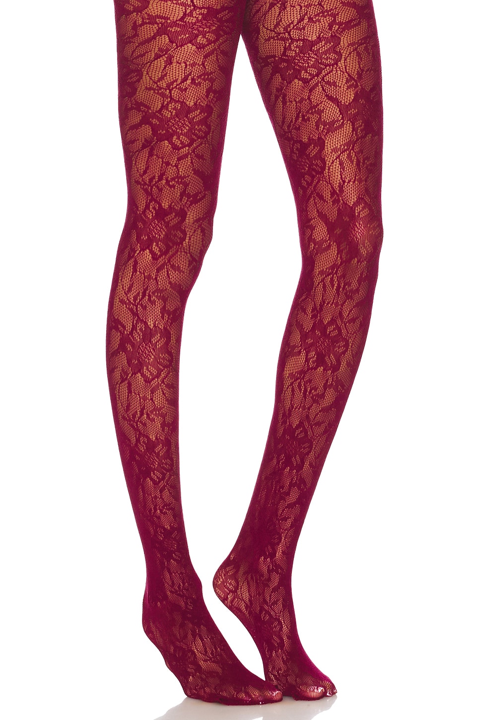 view 1 of 1 Ella Tights in Cherry Red