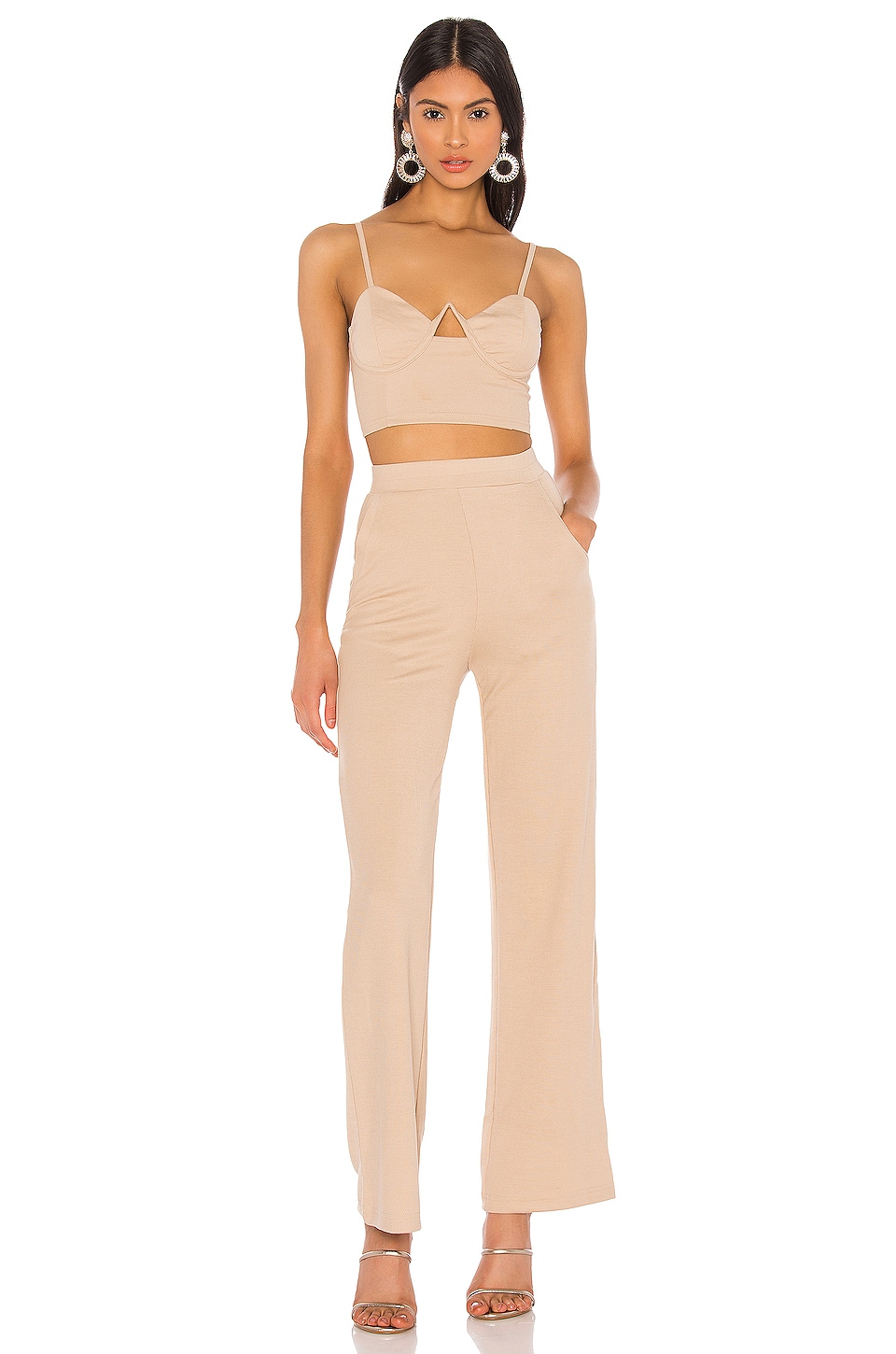 view 1 of 3 Gabriella Pant Set in Toast