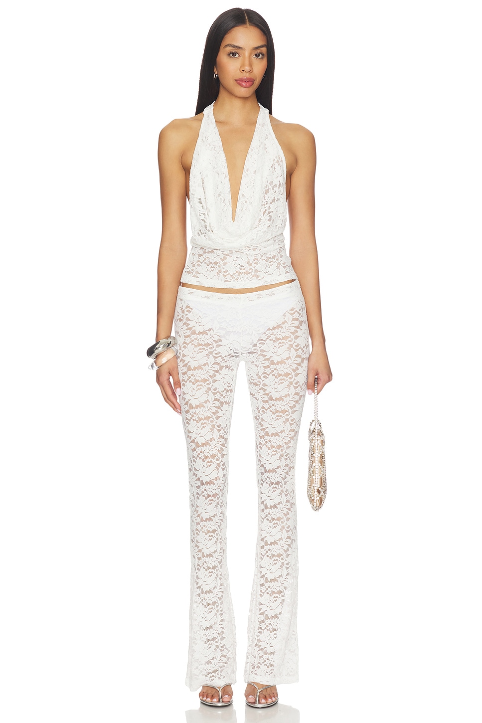 view 1 of 7 Tania Pant Set in Ivory