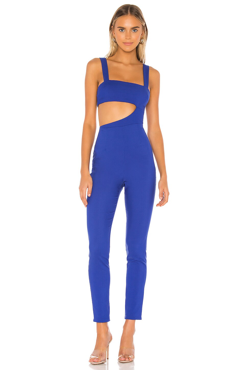 cobalt blue jumpsuit