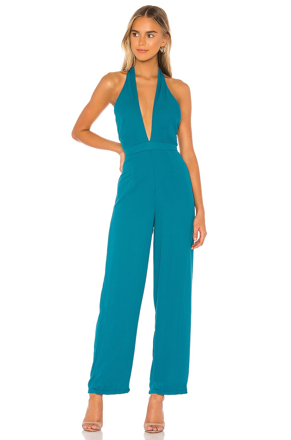 teal womens jumpsuit