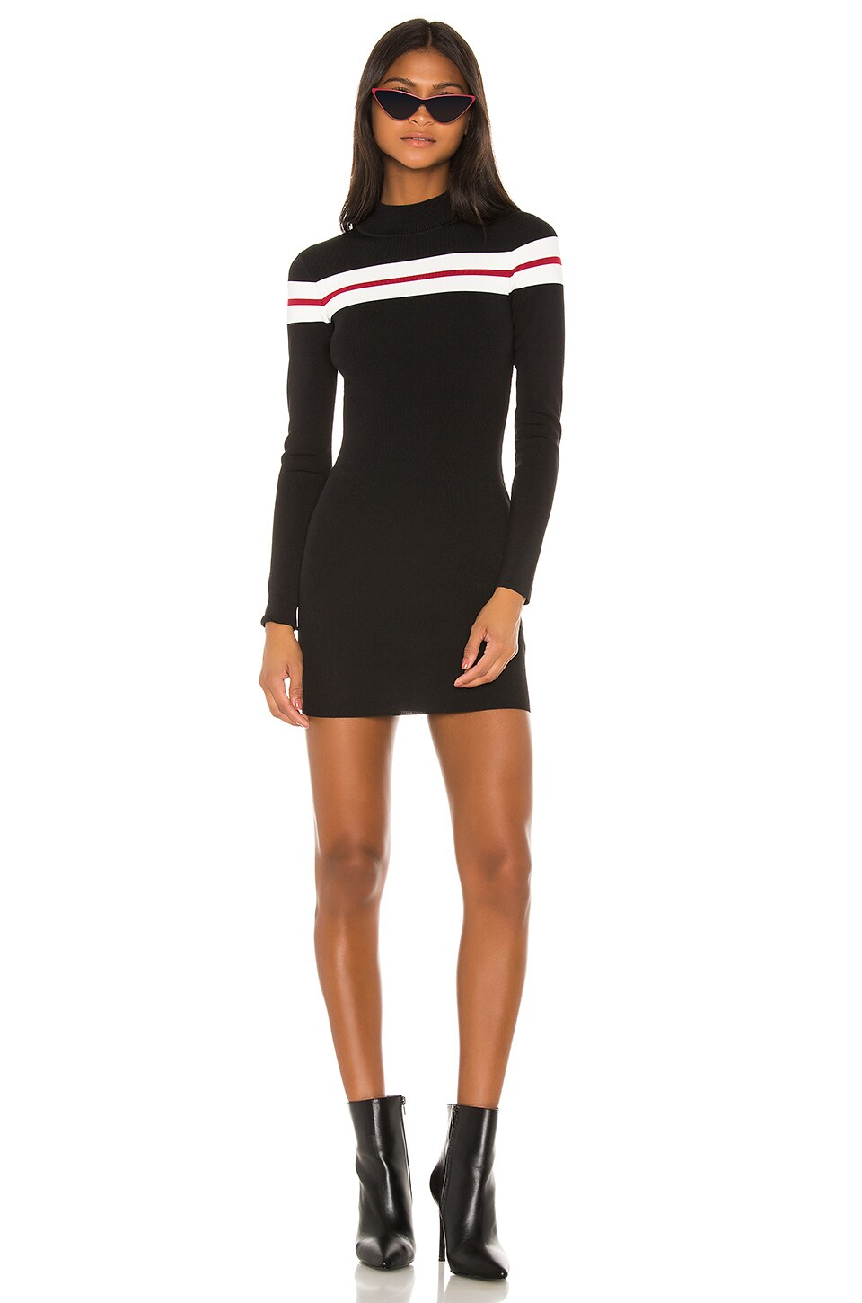 superdown Debbie Stripe Knit Dress in Black Multi | REVOLVE