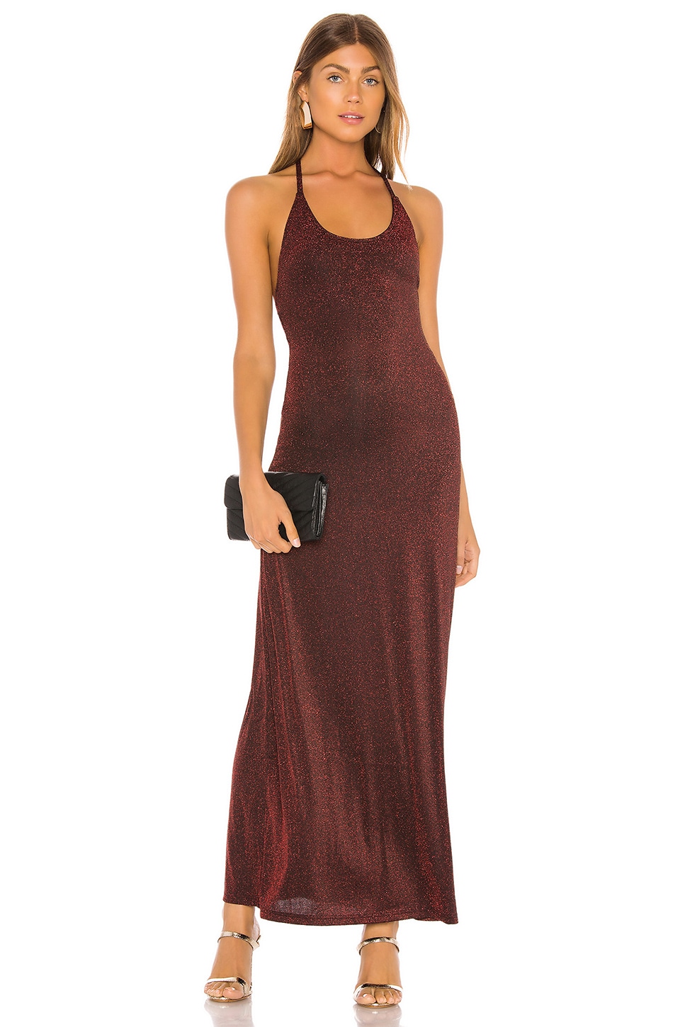 revolve red maxi dress