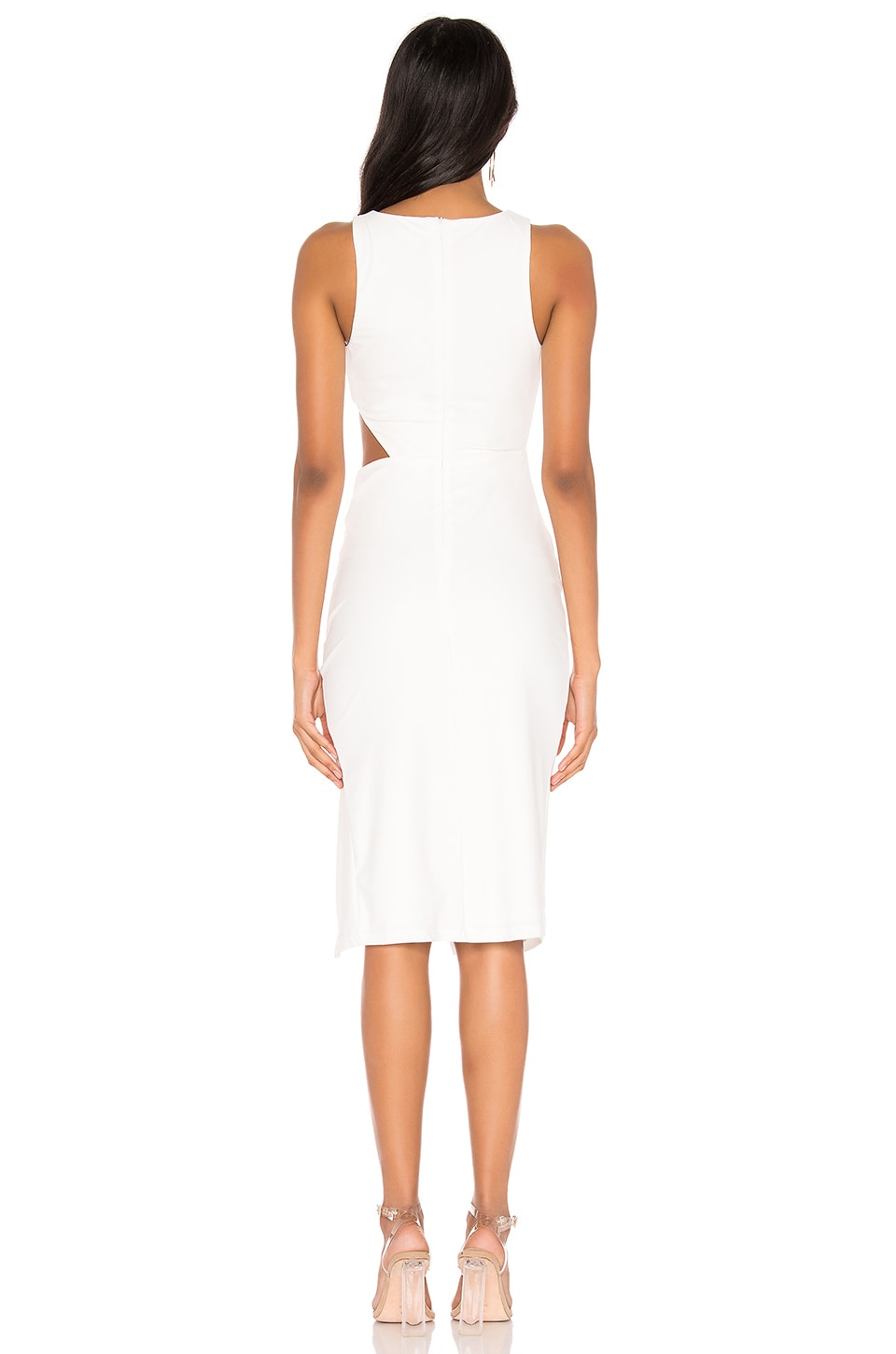 Shop Superdown Amira Cut Out Dress In Ivory
