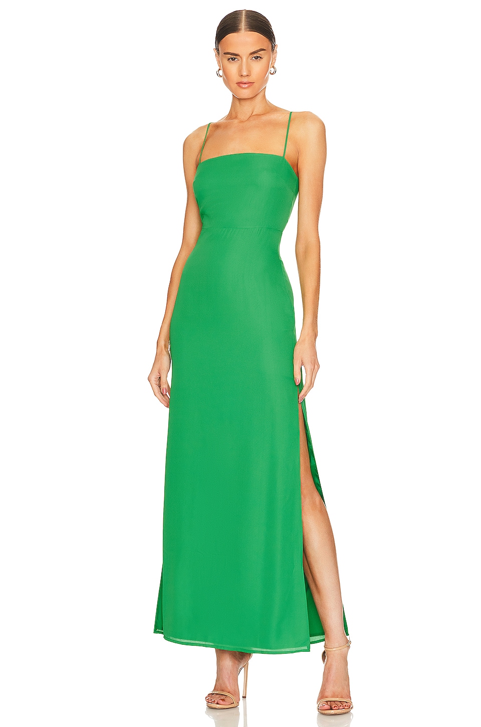  Green Maxi Dress