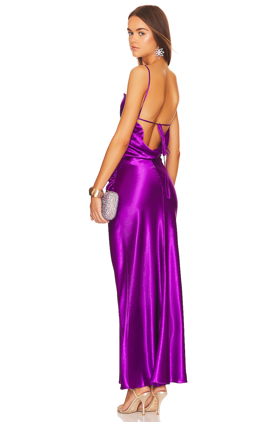 superdown Lanthea Maxi Dress in Purple