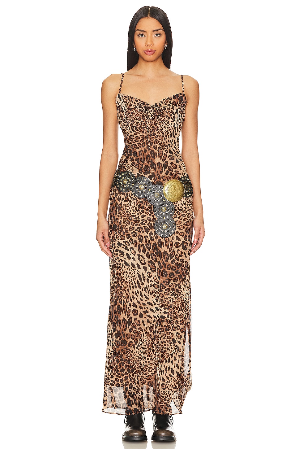 superdown Dexi Maxi Dress in Brown Leopard | REVOLVE