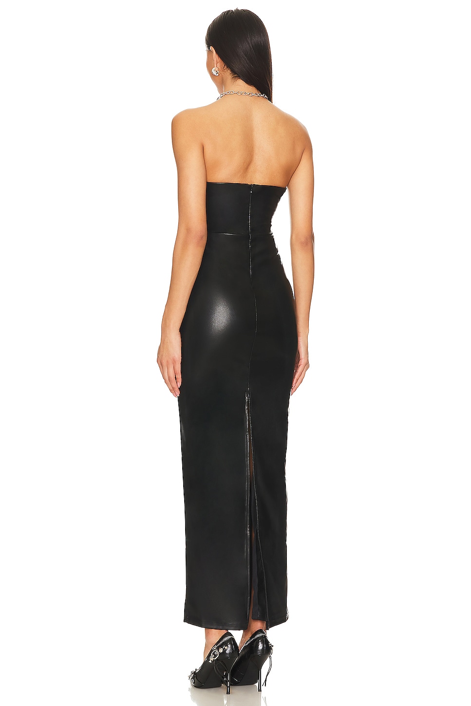 superdown Alexandra Faux Leather Dress thumbnail