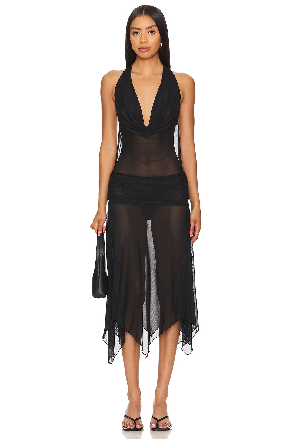 superdown LARA SHEER ドレス - Black | REVOLVE