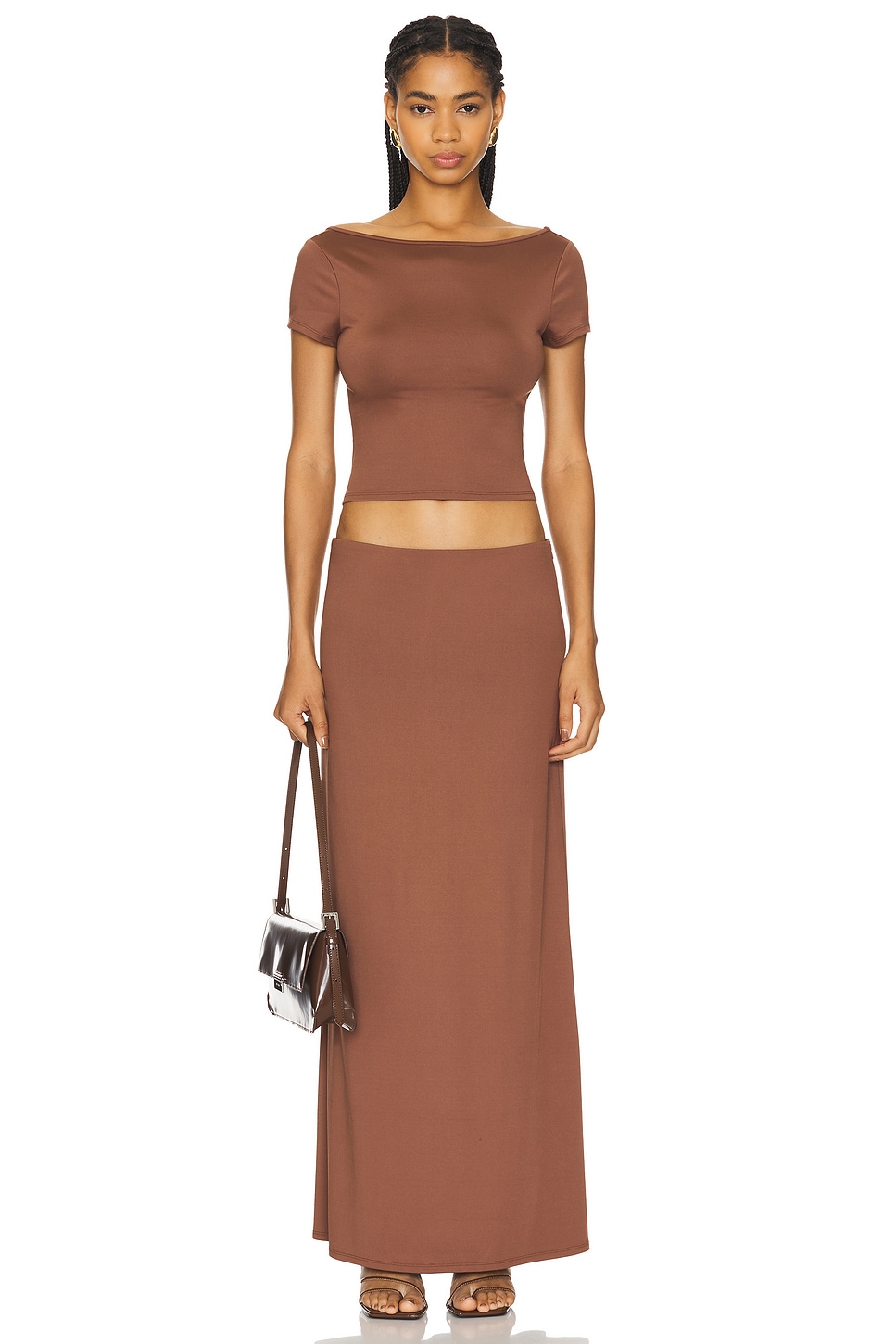 view 1 of 4 Oaklyn Maxi Set in Brown