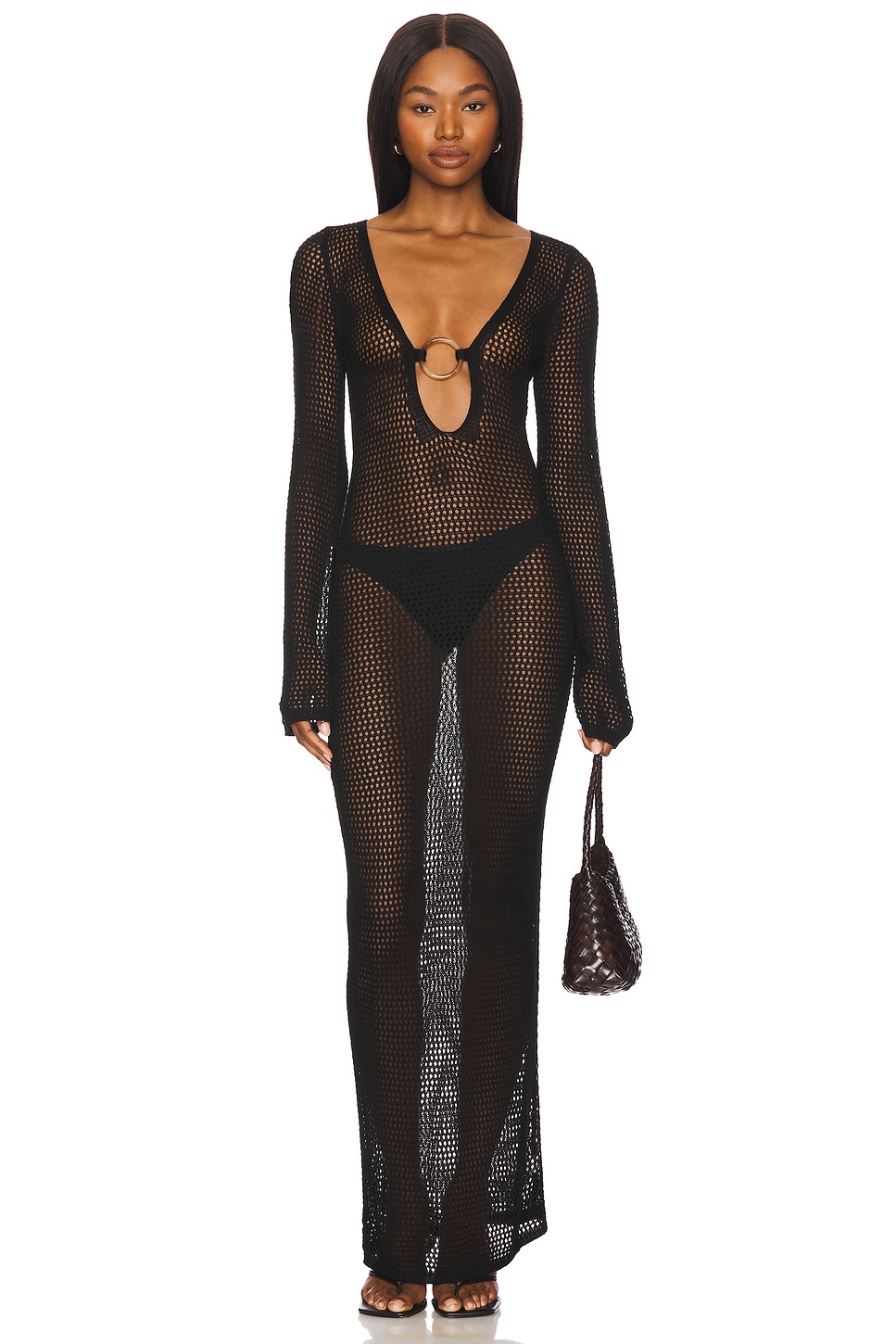 view 1 of 3 Odette Maxi Dress in Black