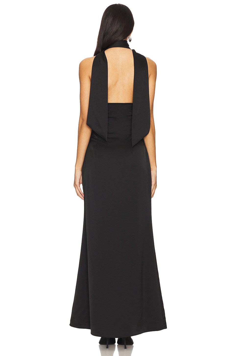 superdown Bethany Halter Gown in Black | REVOLVE
