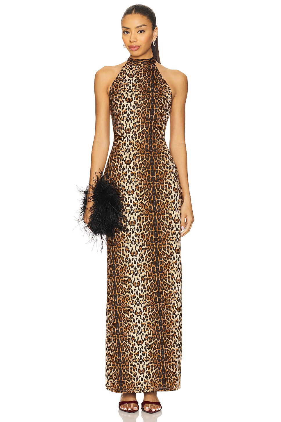 view 1 of 3 Vashti Maxi Dress in Leopard