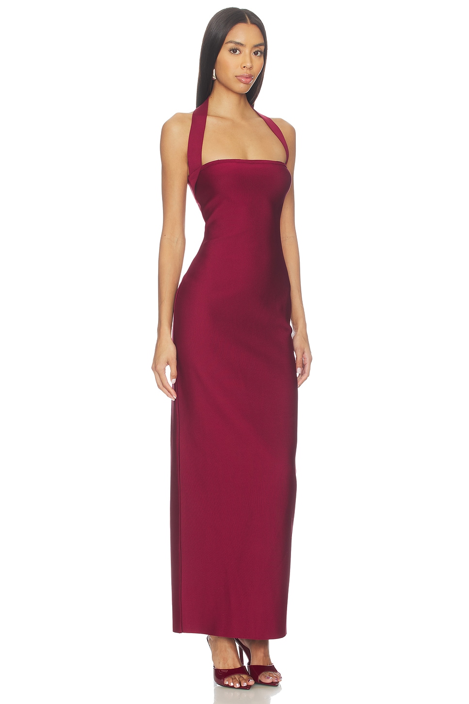 superdown Caisyn Halter Maxi Dress