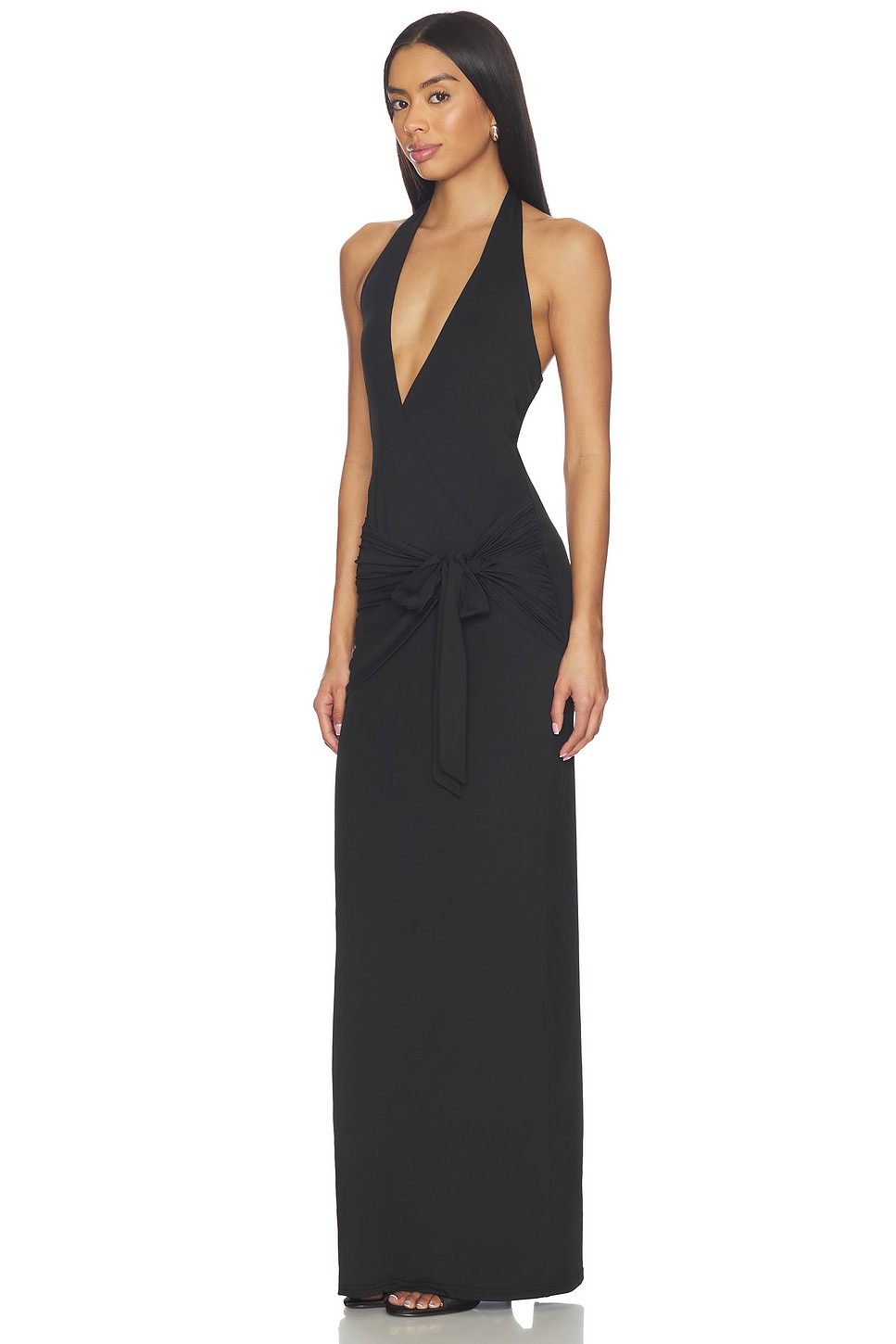 superdown - Chloe Halter Maxi Dress | Plush