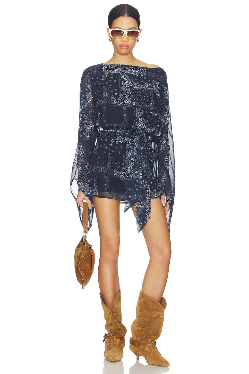 bleu mini dress superdown bleu mini dress superdown Thinking Of You Ruched Bodycon Mini Dress in Jewel Blue