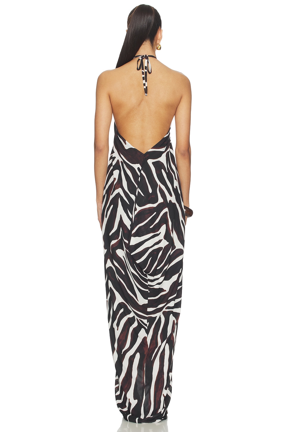 superdown Jaslynn Halter Maxi Dress