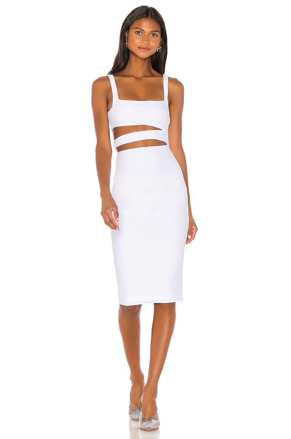 view 1 of 3 Winona Midi Dress in White